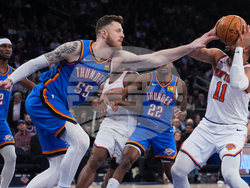 Thunder Knicks Basketball