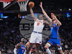 Thunder Knicks Basketball