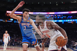Thunder Knicks Basketball