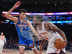 Thunder Knicks Basketball
