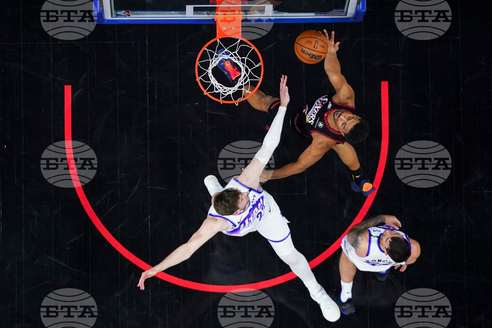 Jazz 76ers Basketball