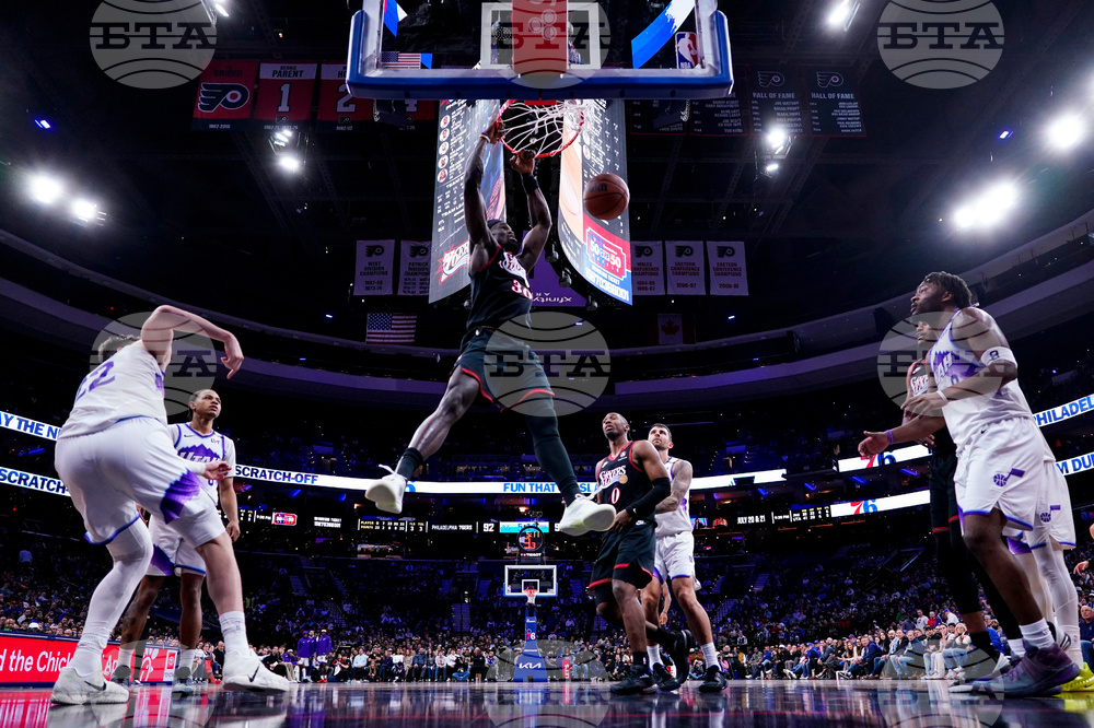 Jazz 76ers Basketball