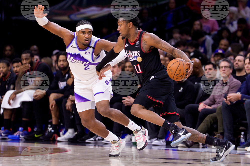 Jazz 76ers Basketball