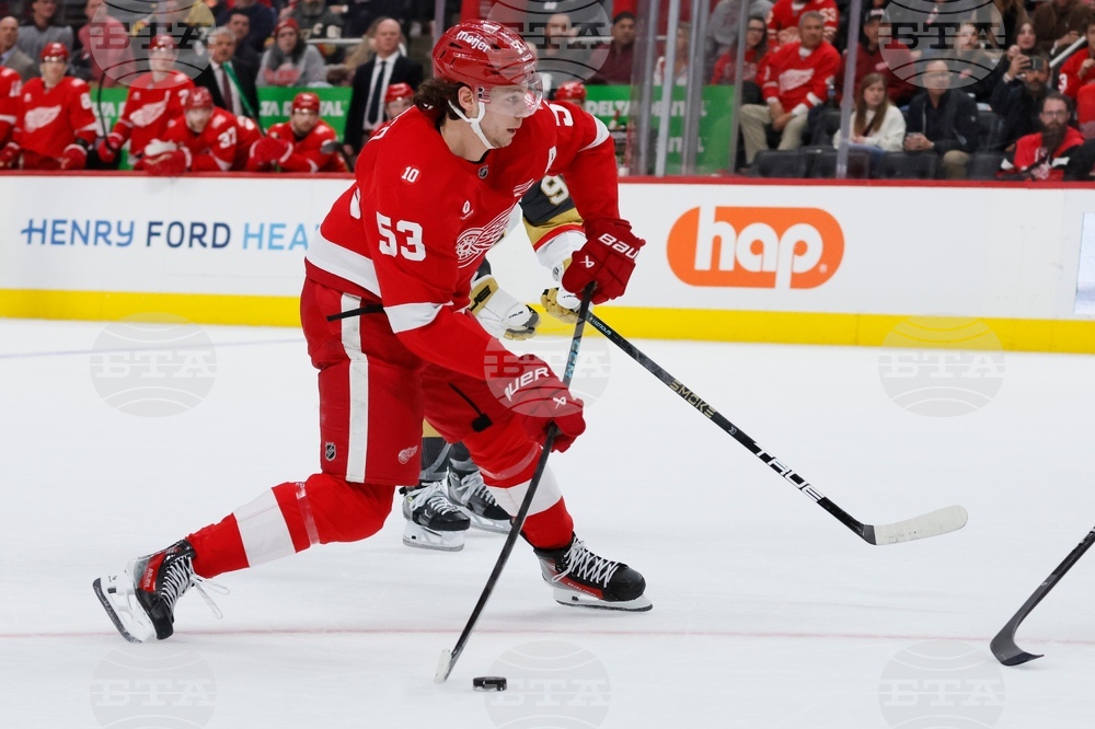 Golden Knights Red Wings Hockey