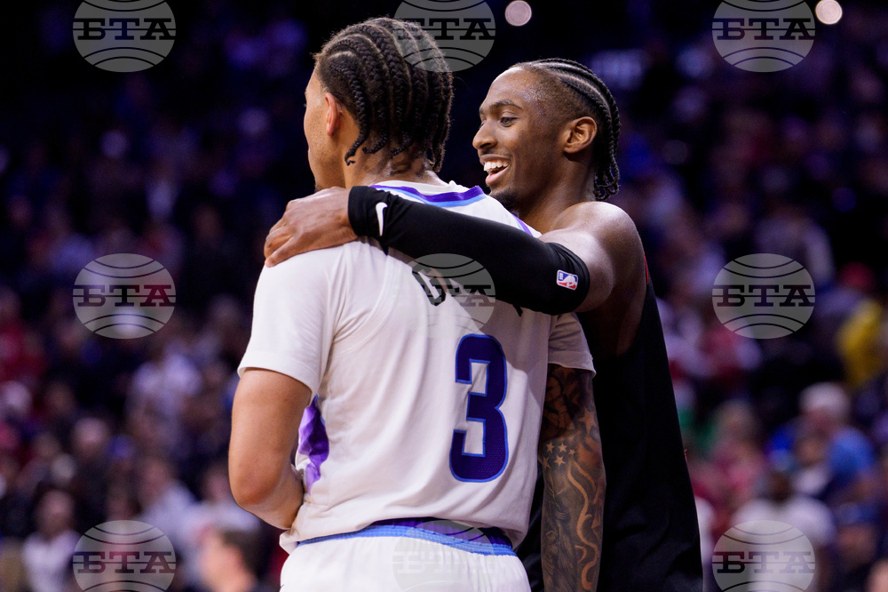 Jazz 76ers Basketball