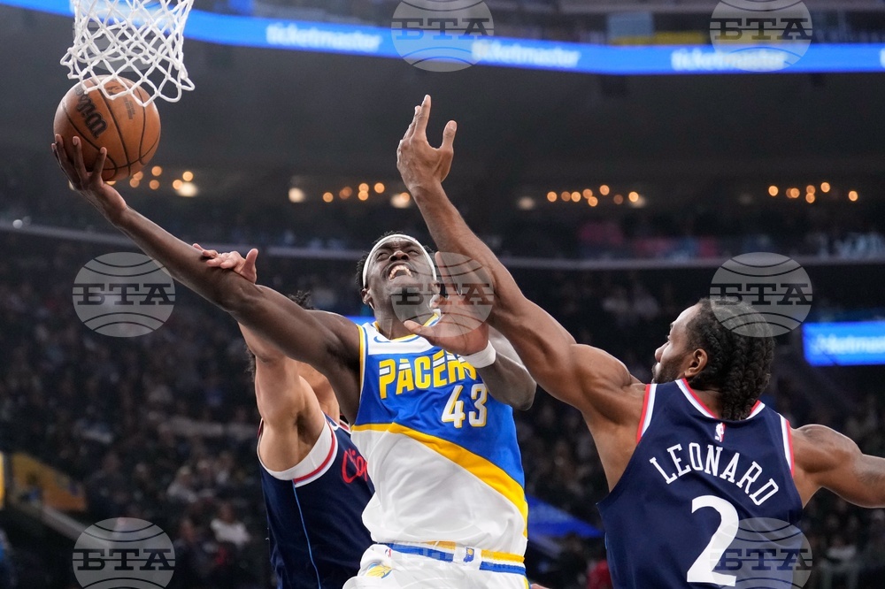 Pacers Clippers Basketball