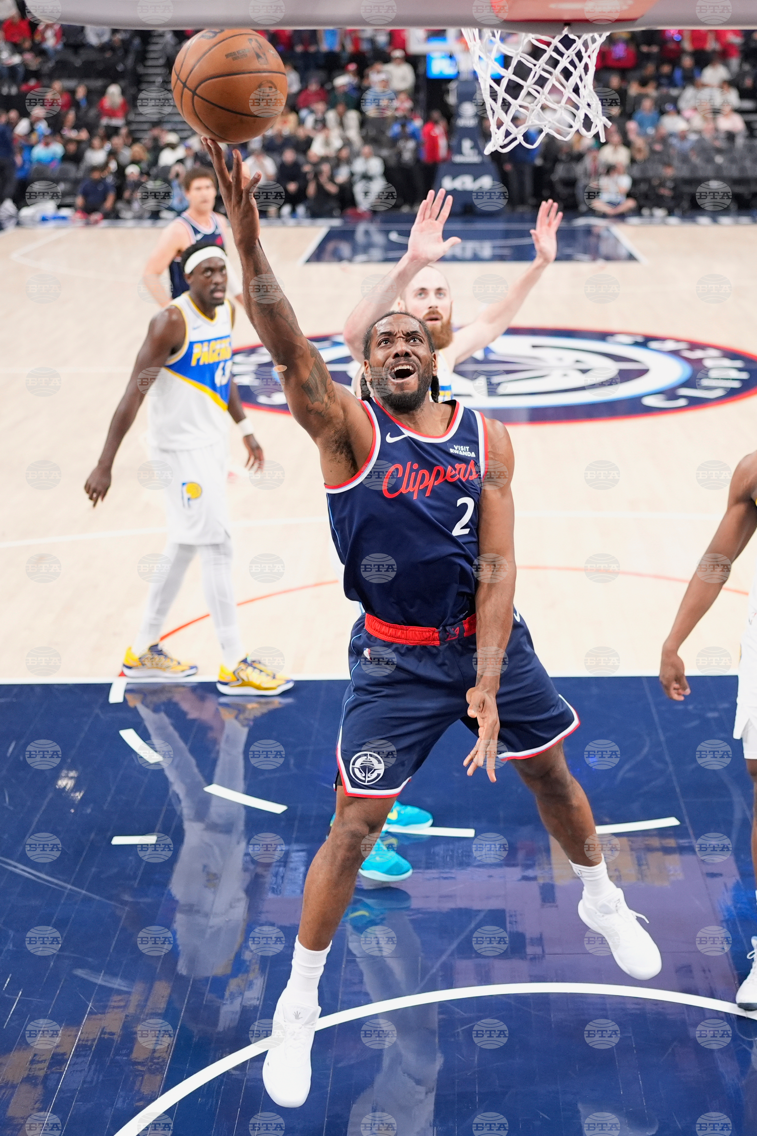 Pacers Clippers Basketball