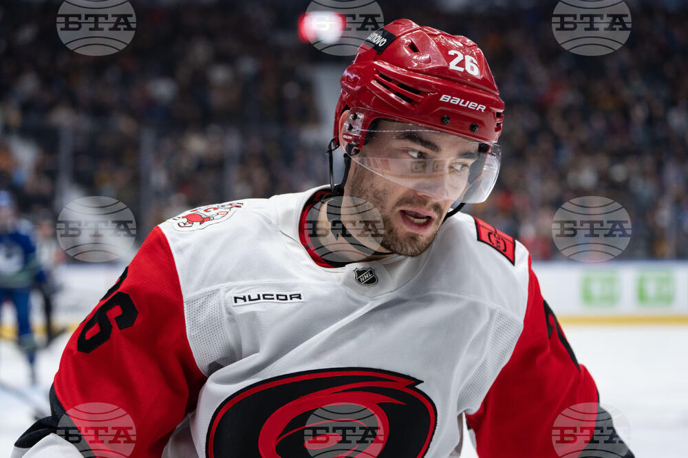 Hurricanes Canucks Hockey