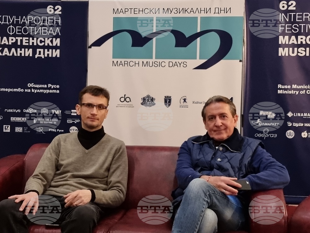 Русенската филхармония, маестро Юрий Илинов и пианистът Людмил Ангелов закриват "Мартенски музикални дни" в Русе
