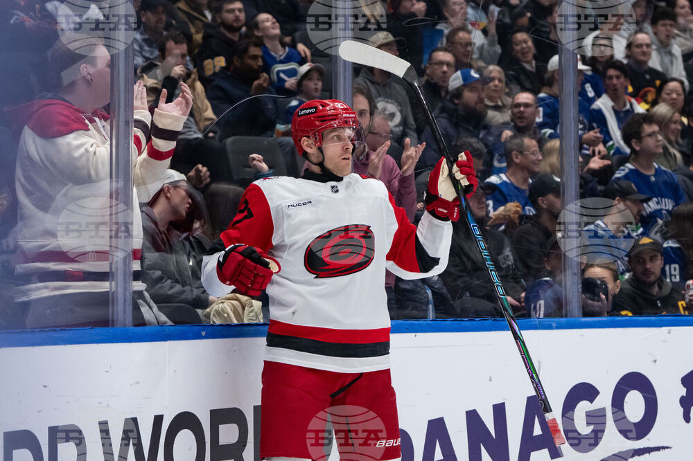 Hurricanes Canucks Hockey