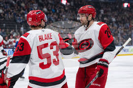 Hurricanes Canucks Hockey