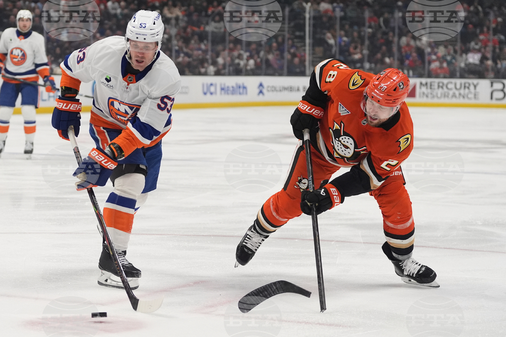 Islanders Ducks Hockey