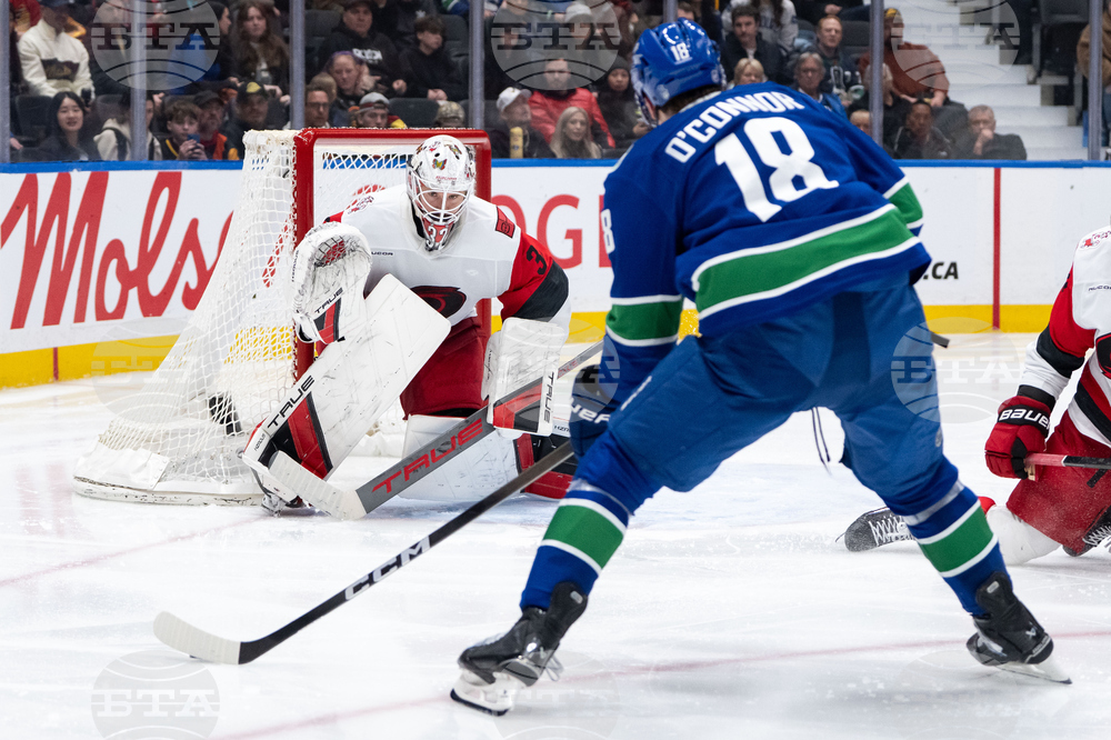 Hurricanes Canucks Hockey