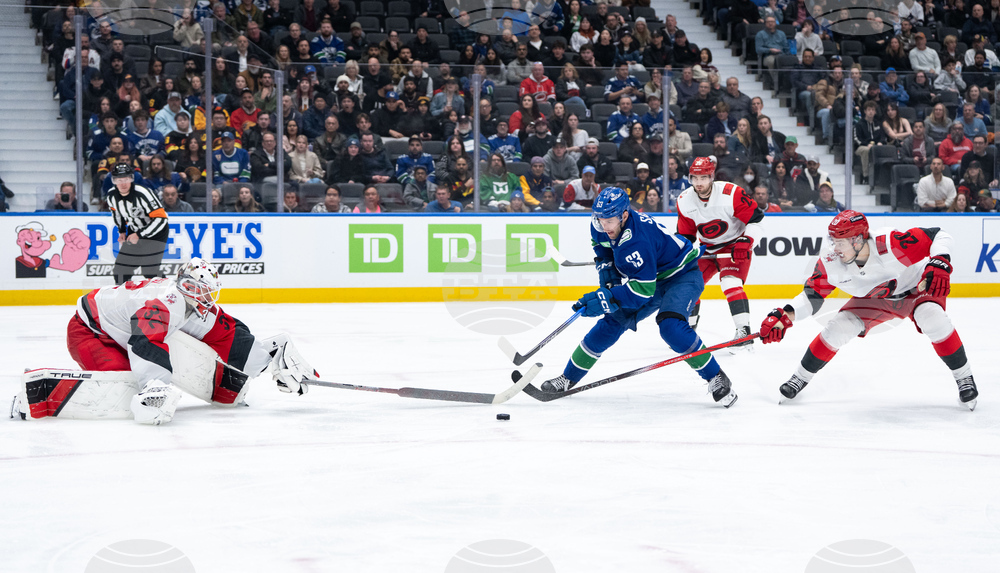 Hurricanes Canucks Hockey