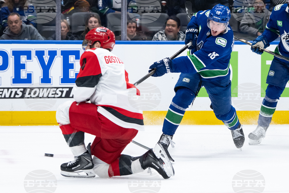 Hurricanes Canucks Hockey