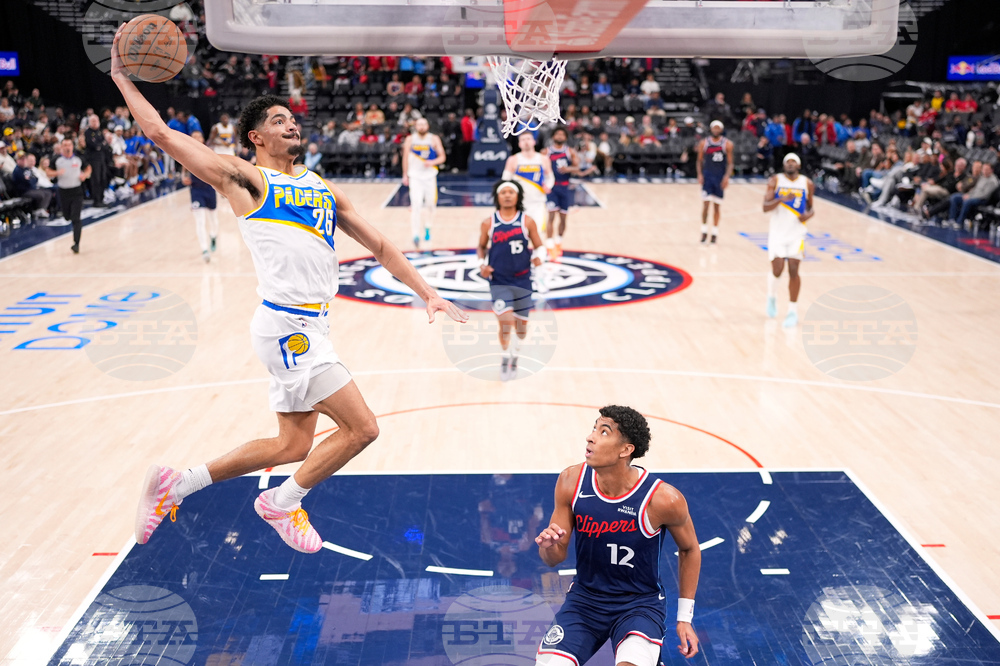 Pacers Clippers Basketball