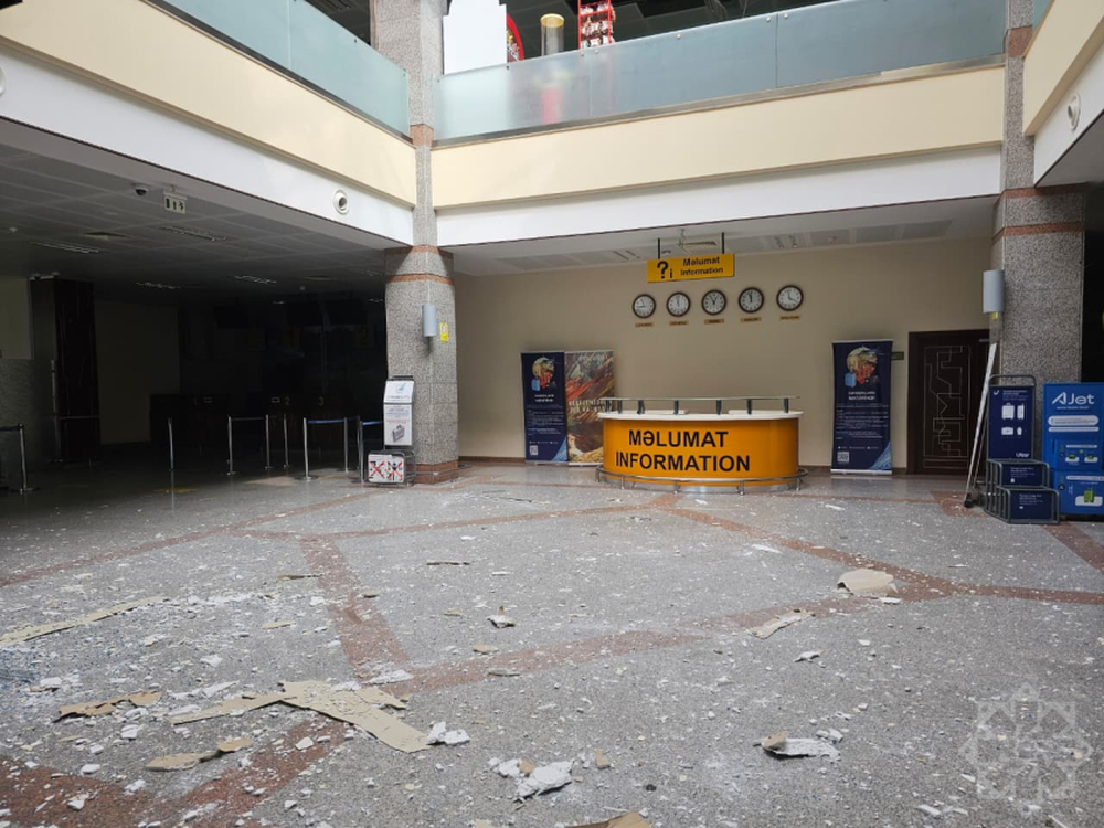 АЗЕРТАДЖ: Международното летище в Нахичеван беше атакувано с дронове; двама са ранени