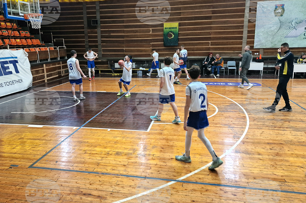 Шумен - областни ученически игри - баскетбол