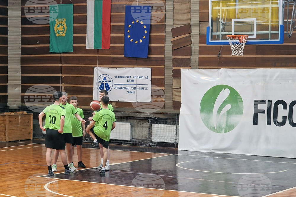 Шумен - областни ученически игри - баскетбол