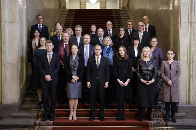 Премиерът Андрей Гюров представи приоритетите на правителството пред посланиците на страните от ЕС, Обединеното кралство и Швейцария 