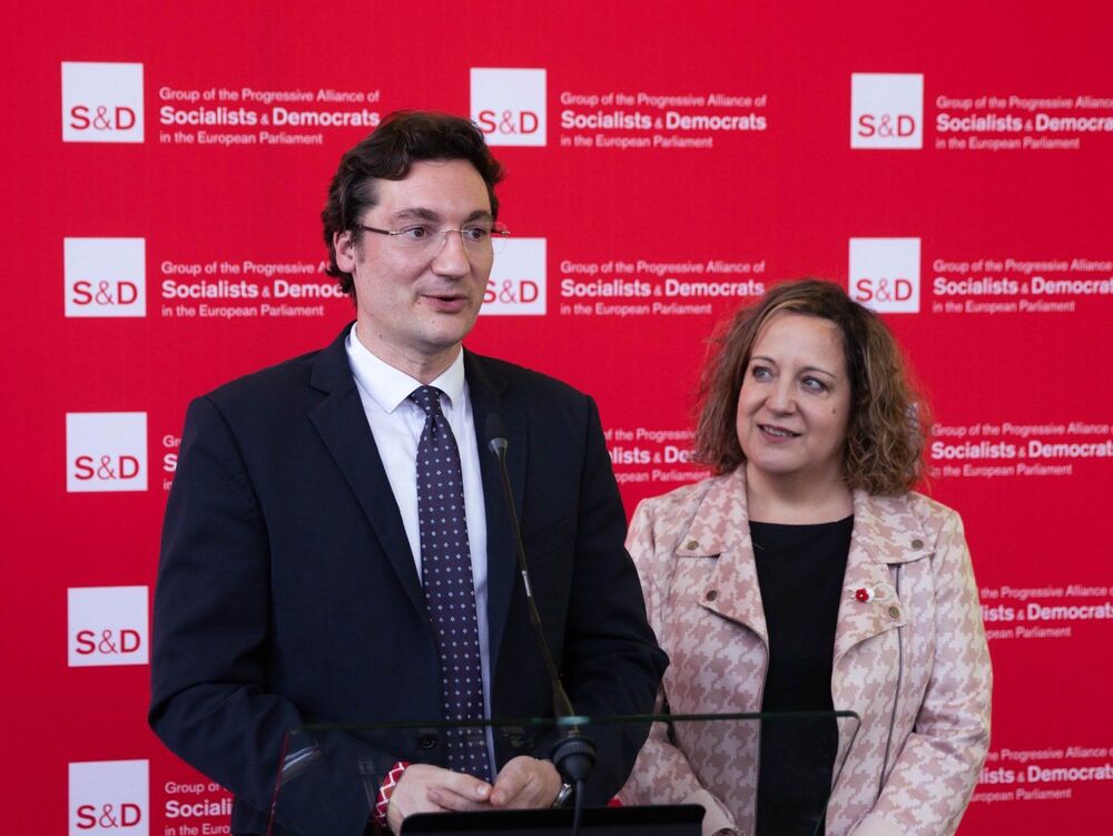 In Brussels, Socialist Leader Zarkov Presents His Party's Priorities, Backs Spanish PM Sanchez 