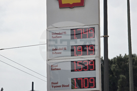 Гърция - Атина - цените на горивата