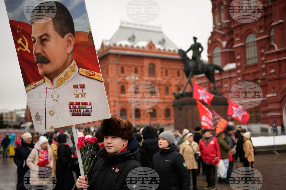 Russia Stalin Death Anniversary