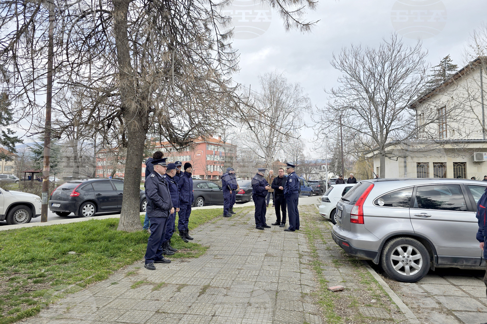 Панагюрище - Районен съд - протест