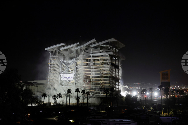 Cannery Hotel-Casino Implosion-Las Vegas
