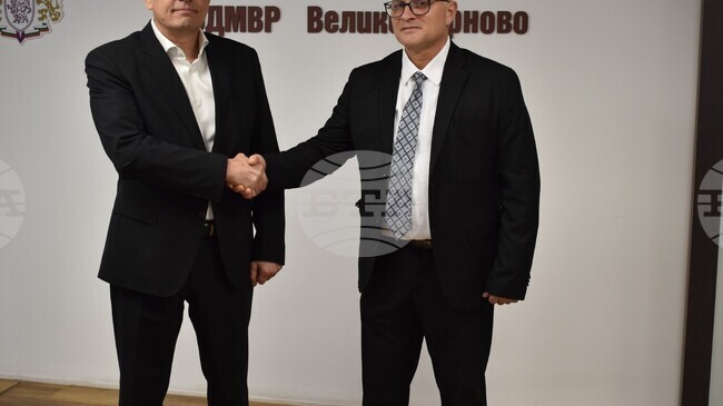 За директор на ОД на МВР във Велико Търново временно е назначен старши комисар Мариян Лонгинов