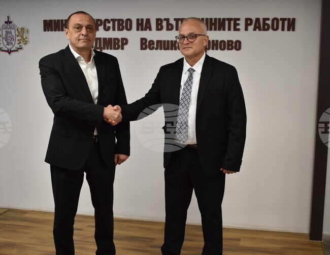 За директор на ОД на МВР във Велико Търново временно е назначен старши комисар Мариян Лонгинов