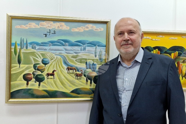 Изложба с живопис на Николай Пенков откриха в Монтана 