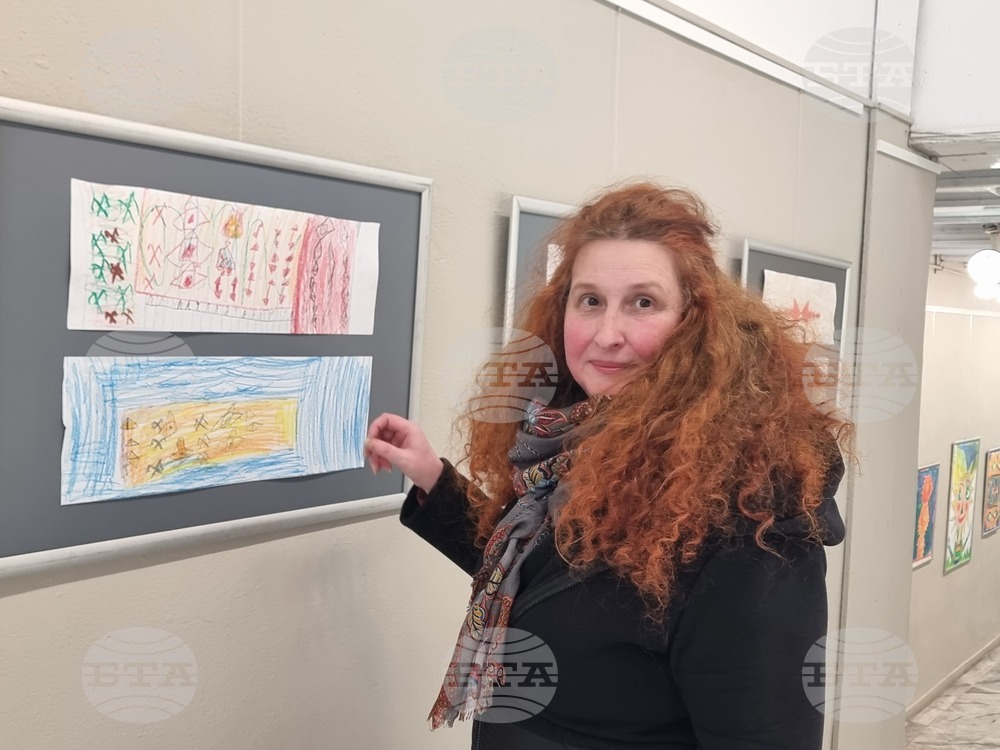 Плевен - изложба - детски рисунки