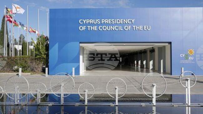 КНА: Срещите от програмата на кипърското председателство на Съвета на ЕС през март в Никозия ще се провеждат онлайн 
