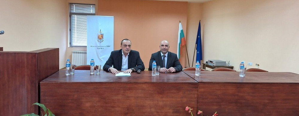 Старши комисар Дилян Христов е новият директор на Областната дирекция на МВР в Плевен