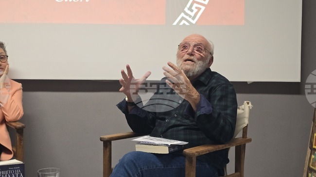 „Съкровището на сибилата“ е сериозна литература, облечена в жанра фентъзи, каза проф. Алберт Бенбасат