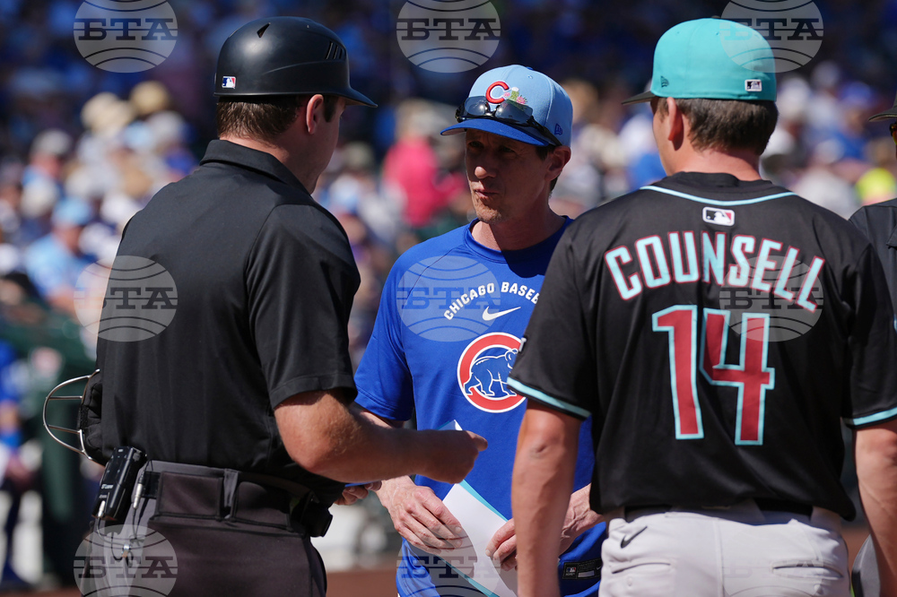 Diamondbacks Cubs Spring Baseball