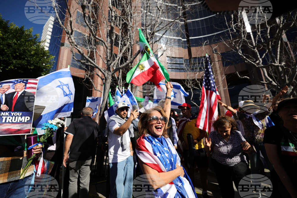 Iran US Israel Protests