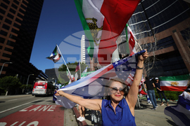 Iran US Israel Protests