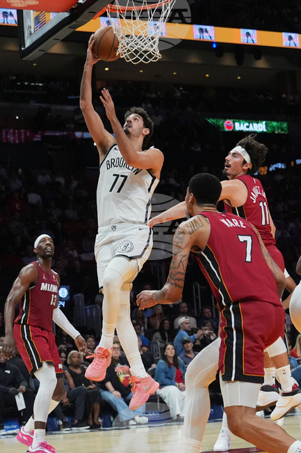 Nets Heat Basketball