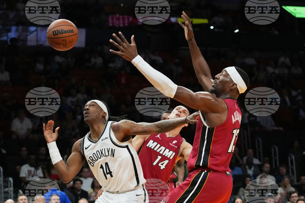 Nets Heat Basketball