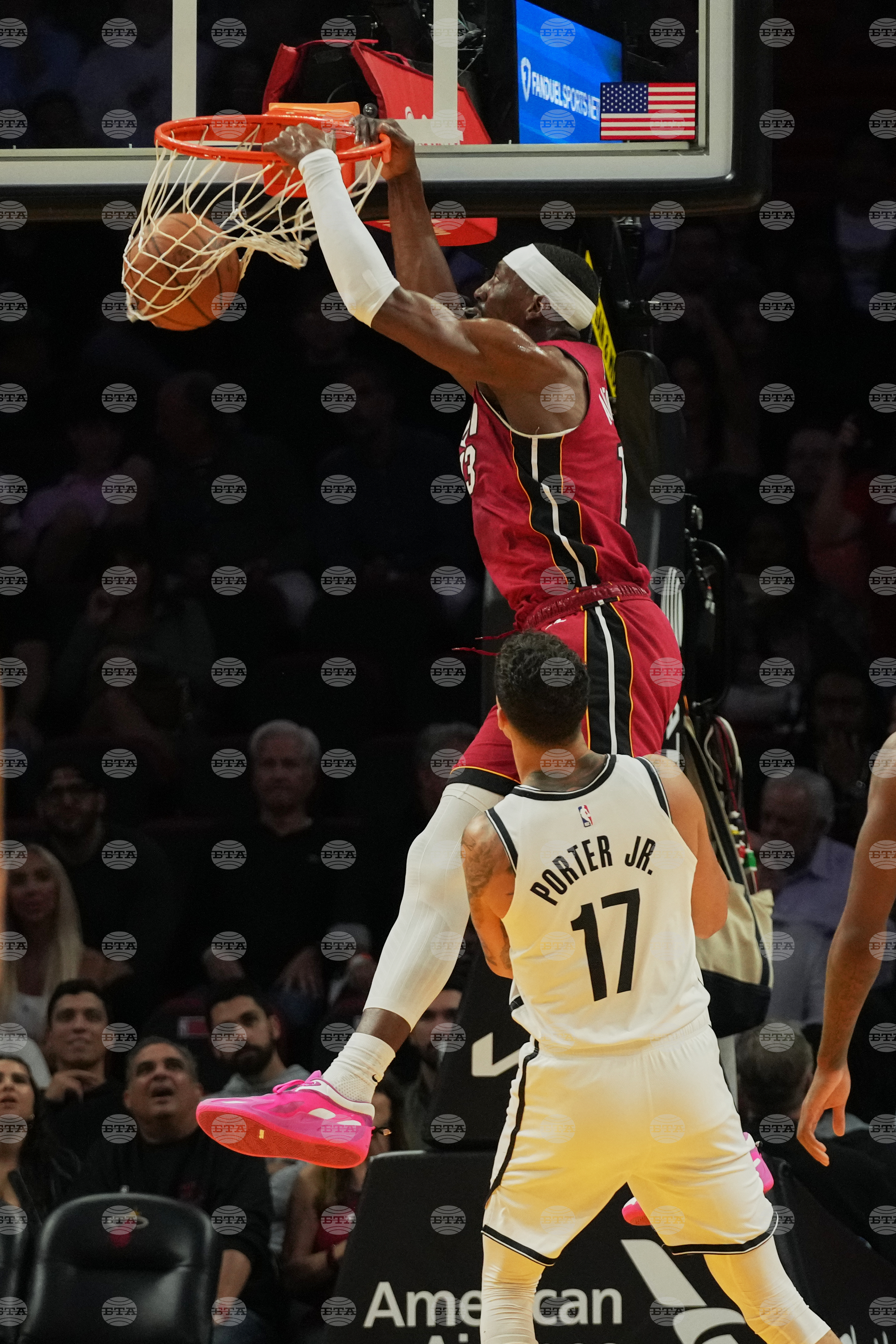 Nets Heat Basketball