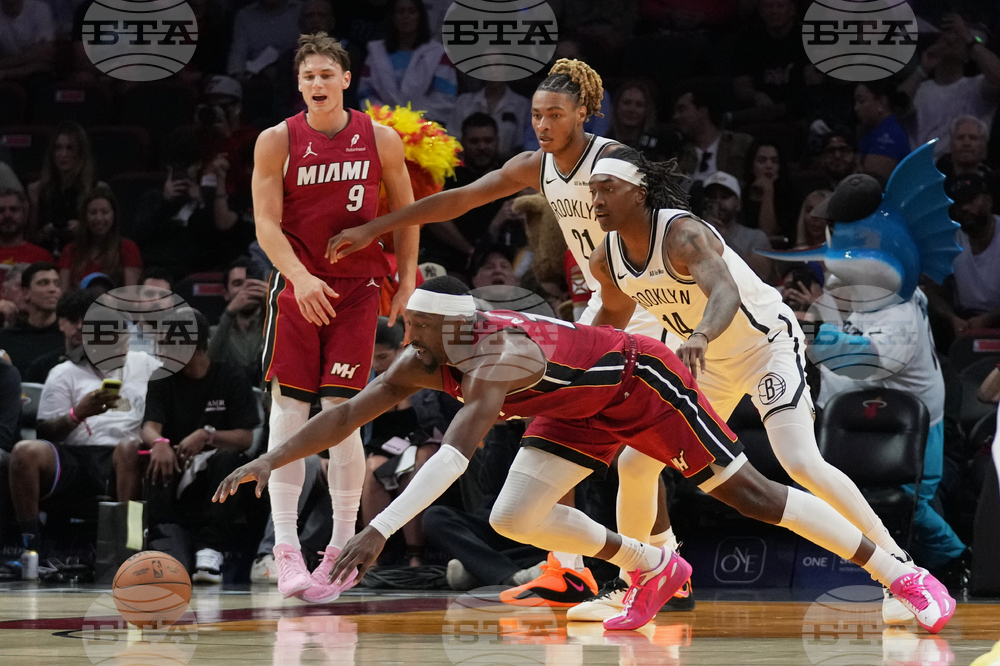 Nets Heat Basketball