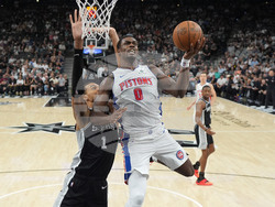 Pistons Spurs Basketball