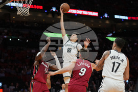 Nets Heat Basketball