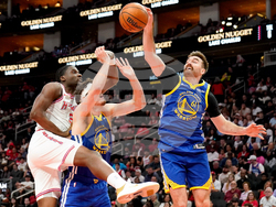 Warriors Rockets Basketball