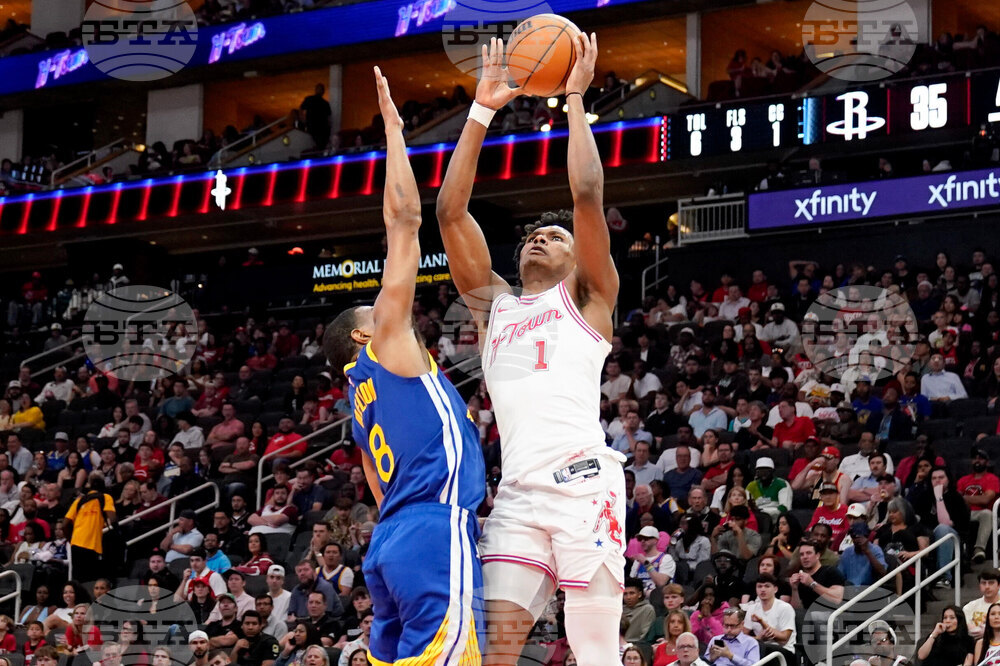 Warriors Rockets Basketball