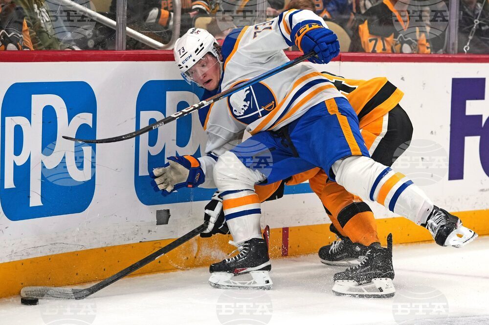 Sabres Penguins Hockey