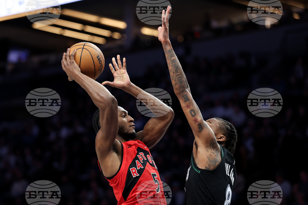 Raptors Timberwolves Basketball