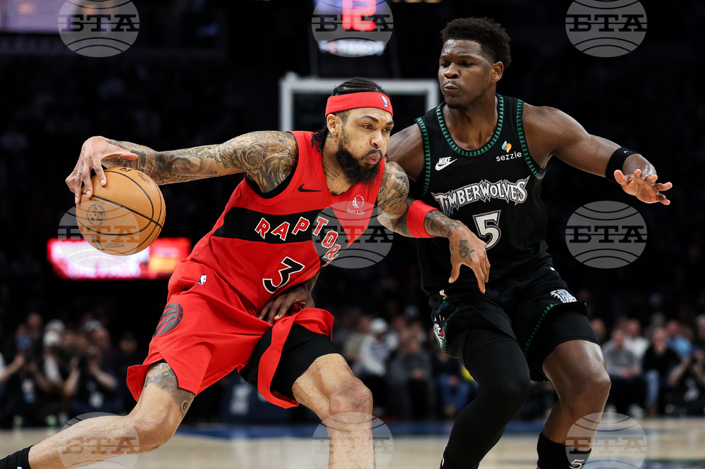 Raptors Timberwolves Basketball